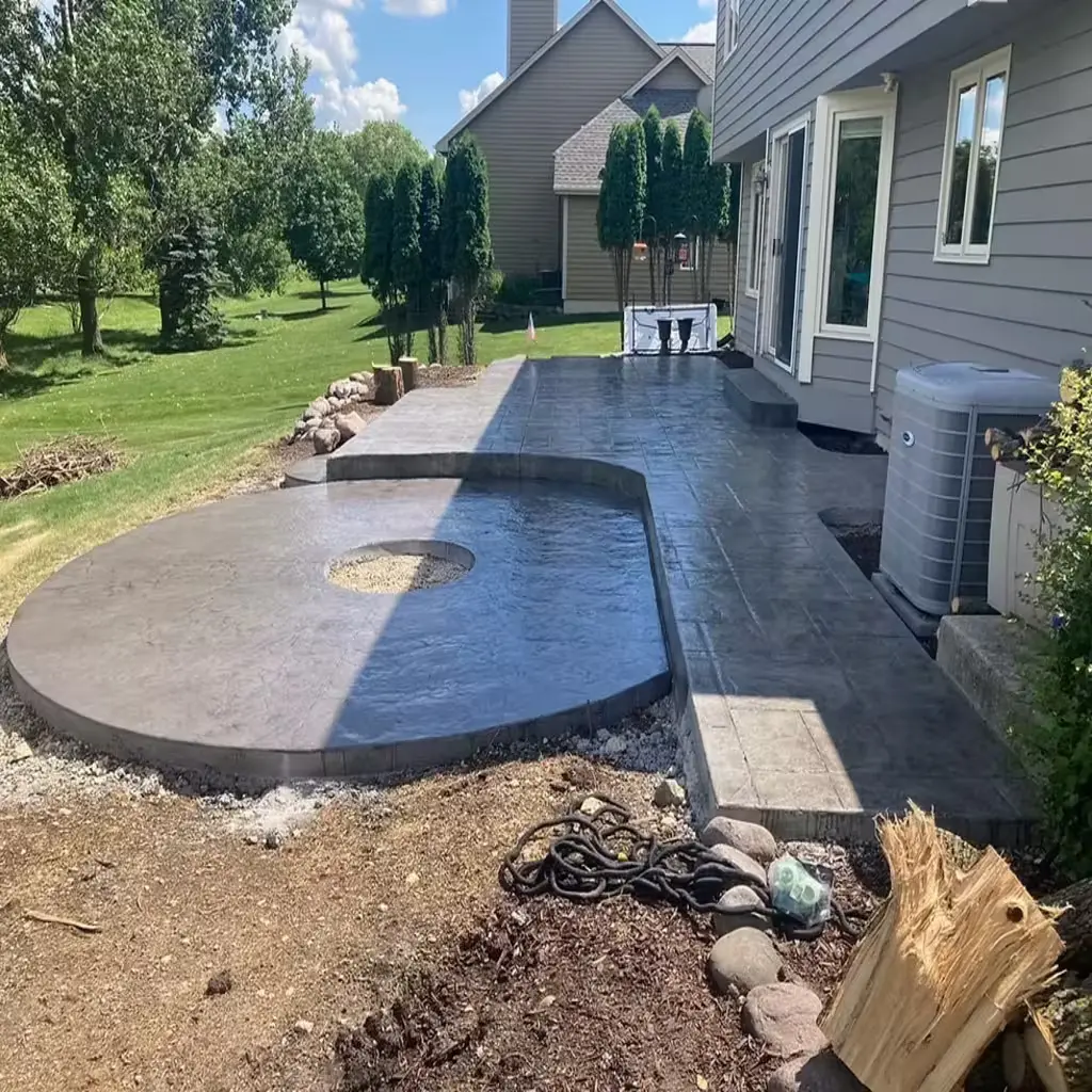 Concrete Patio Installation in Queens, NY