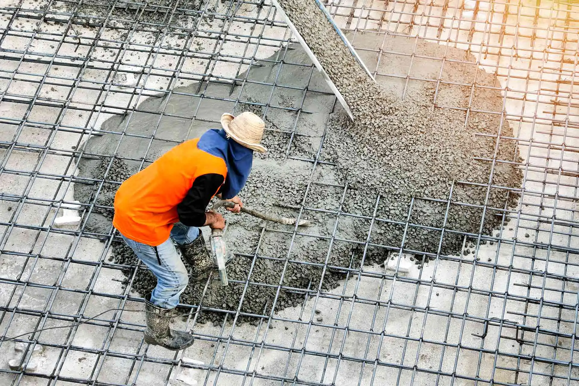 concrete installation ridge construction company
