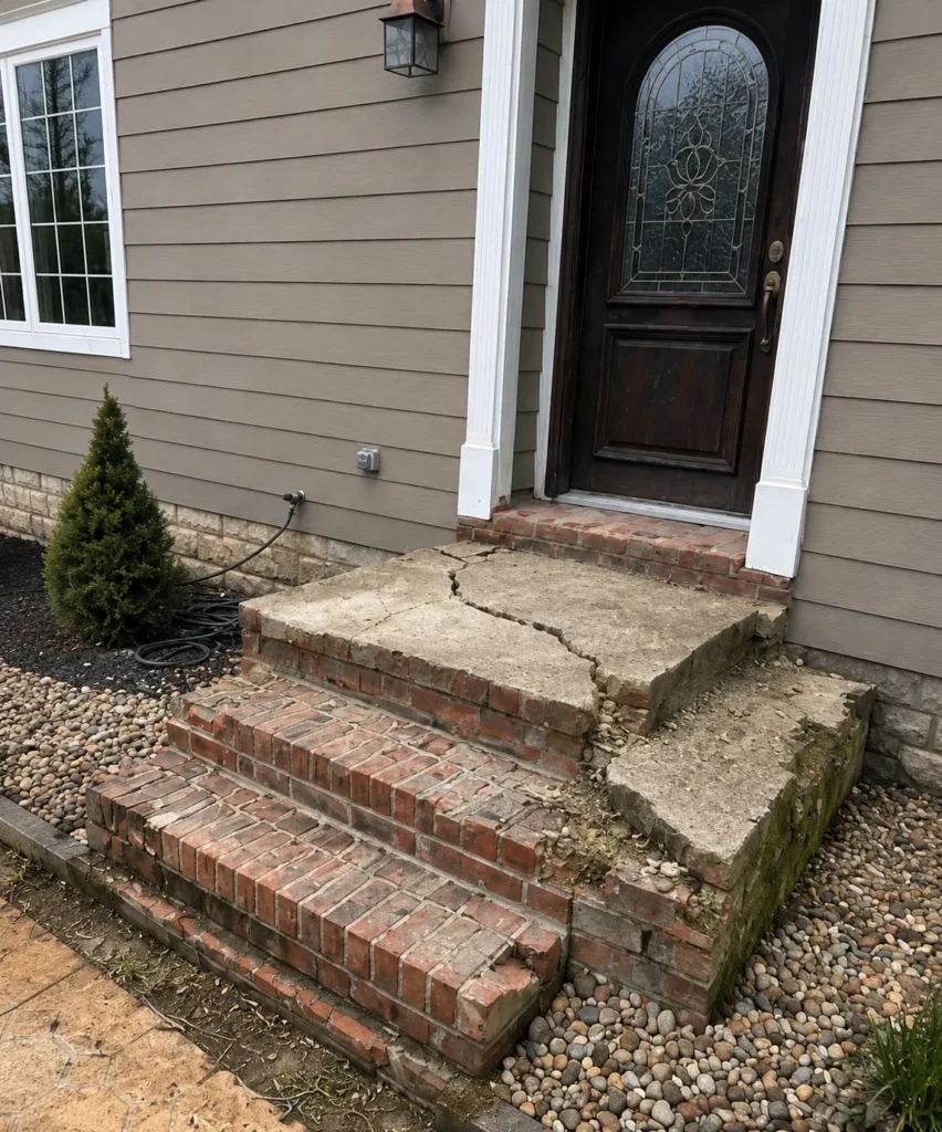 Front Yard Masonry Design