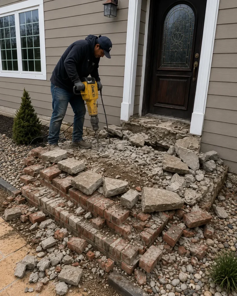 Modern Front Porch Upgrade