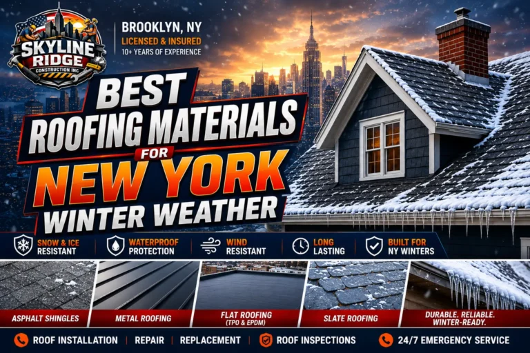 Best Roofing Materials for New York