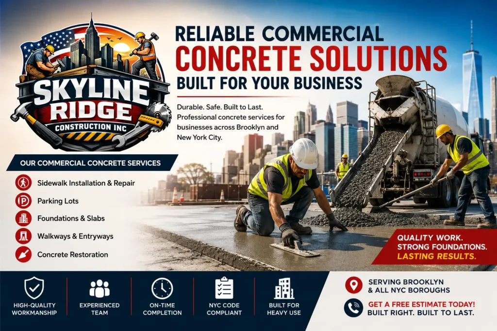 Commercial Concrete Services