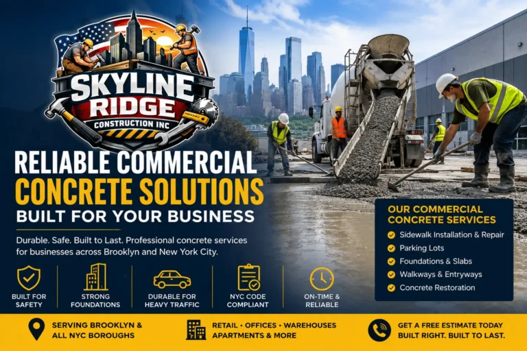 Concrete solutions for NYC business