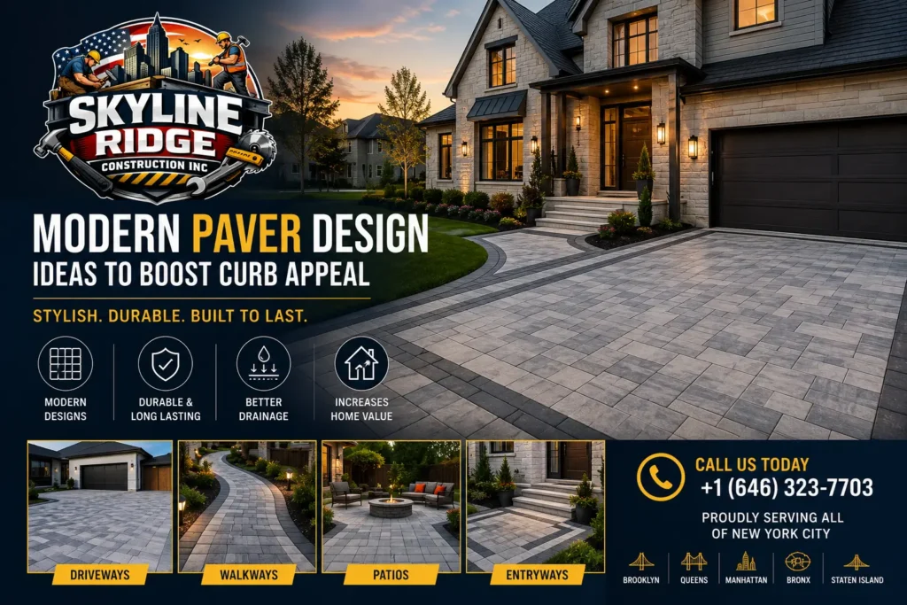 Modern Paver Design