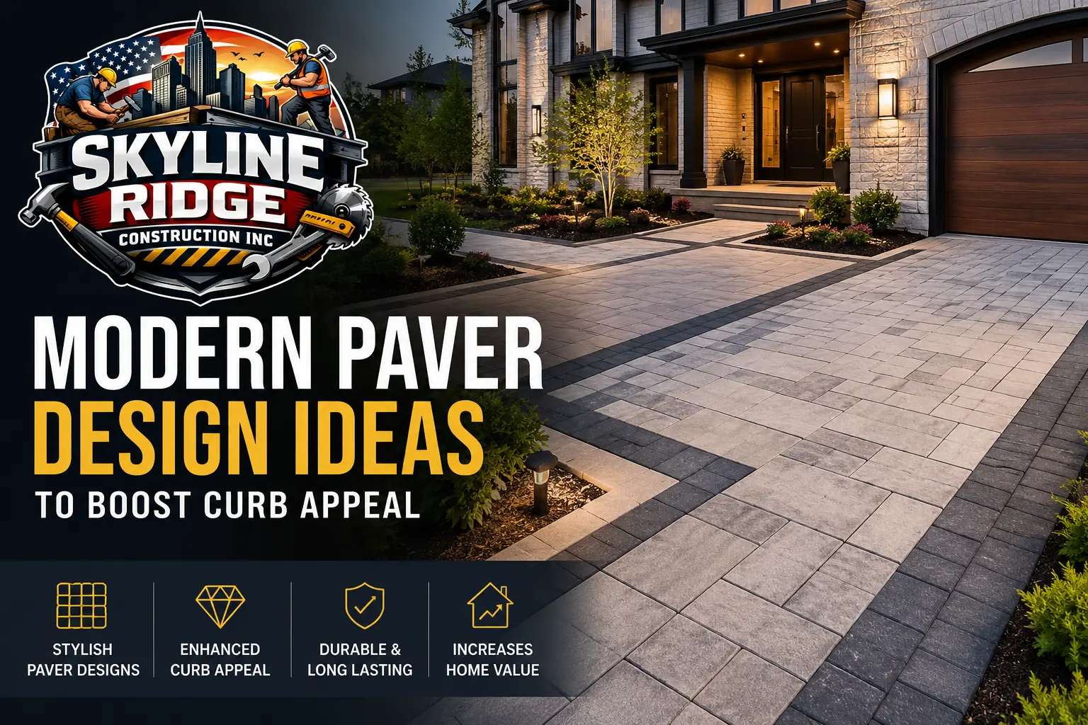 Modern Paver Design