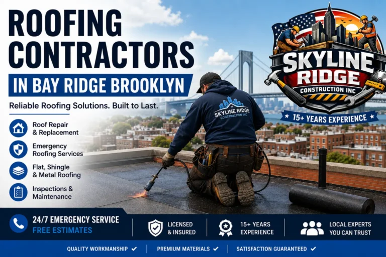 Roofing Contractors in Bay Ridge Brooklyn