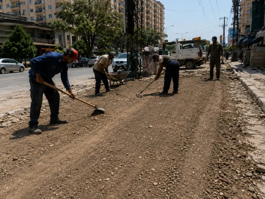 Sidewalk Construction