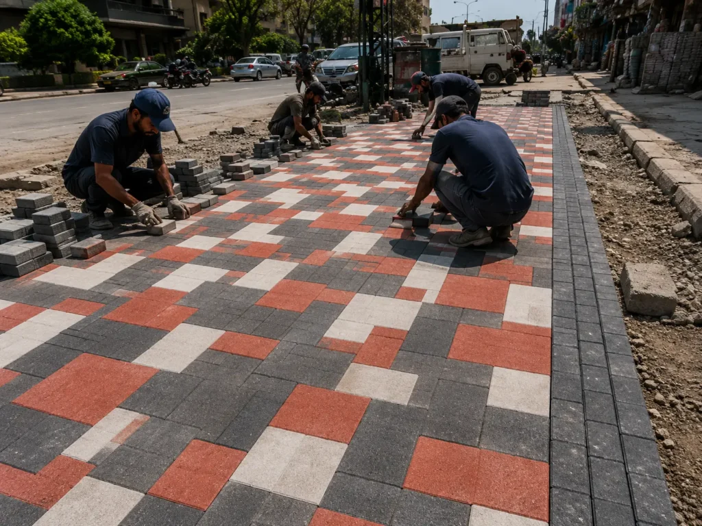 Walkway Paving Service