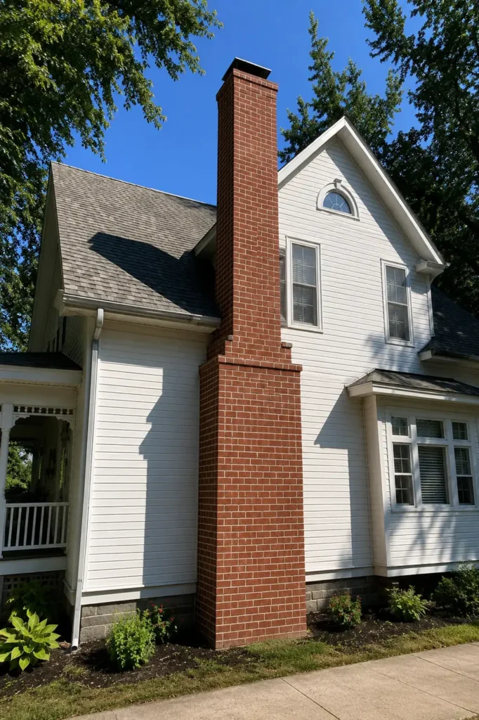 residential chimney installation