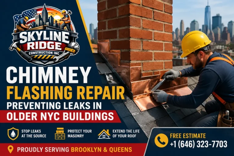 Chimney Flashing Repair