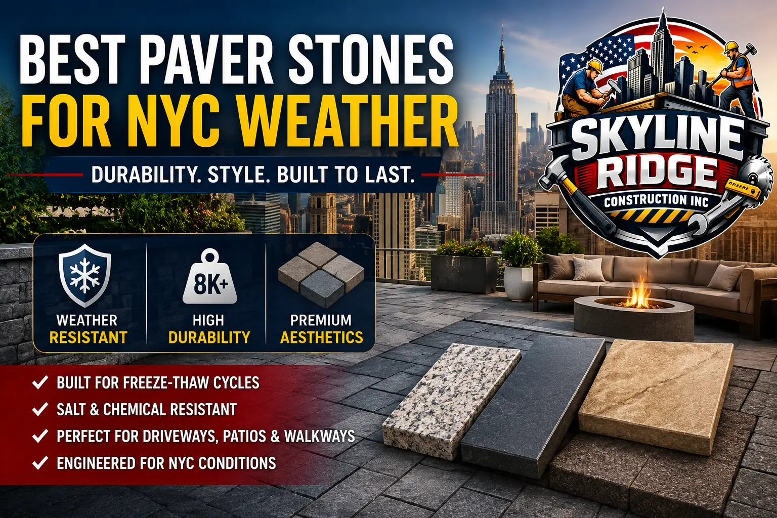 Durability and style for NYC outdoors
