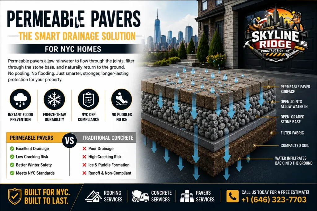 Permeable pavers