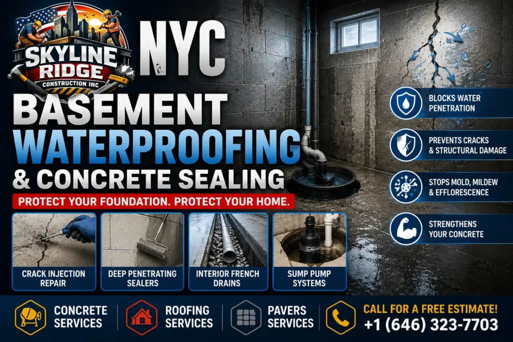 Professional Basement Waterproofing