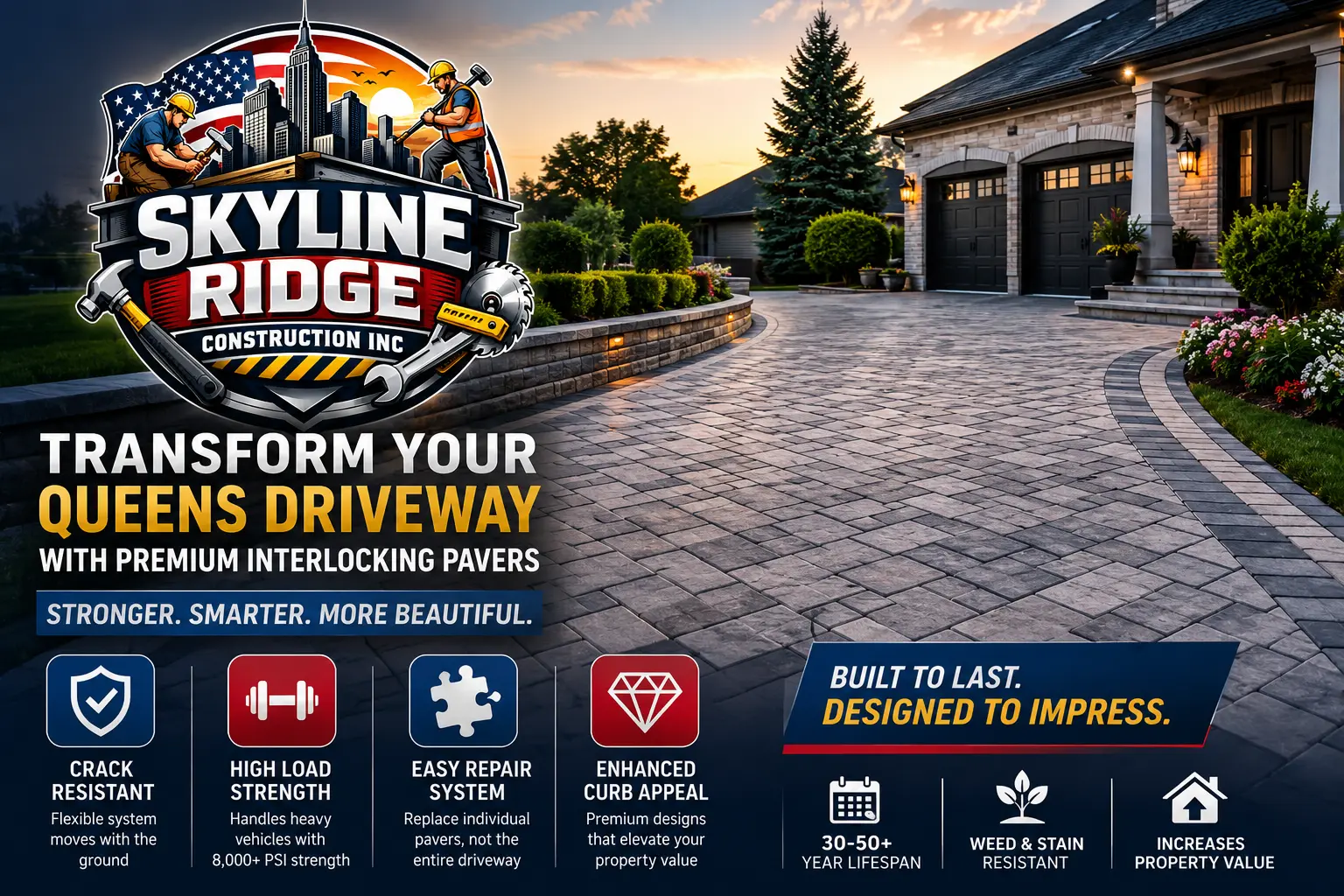 Transform your driveway with pavers