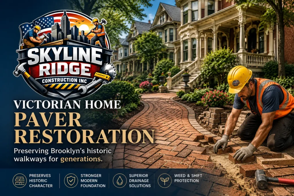 Victorian Home Paver Restoration